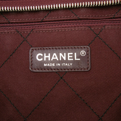 Chanel XL Quilted Caviar Shopping Fever Tote