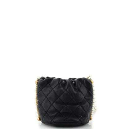 Chanel About Pearls Bucket Bag