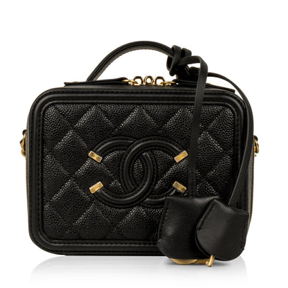 Chanel Filigree CC Vanity Case - Small
