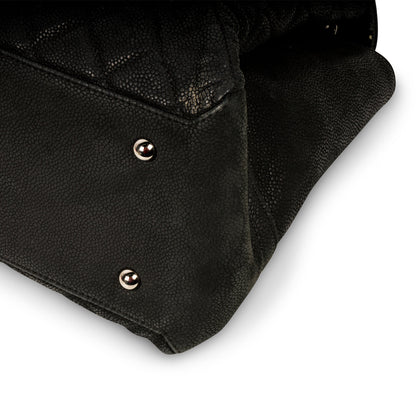 Chanel Accordion Shoulder Bag - Matte Caviar