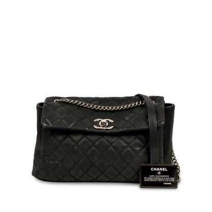 Chanel Accordion Shoulder Bag - Matte Caviar