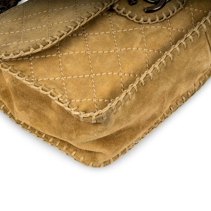 Chanel Nubuck Flap Bag