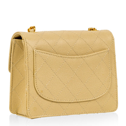 Chanel Classic Flap Bag - Mini Square Shoulder Bag - Vintage