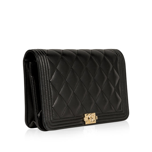 Chanel Boy Wallet on Chain