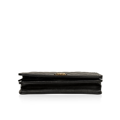 Chanel Boy Wallet on Chain