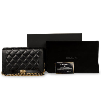 Chanel Boy Wallet on Chain