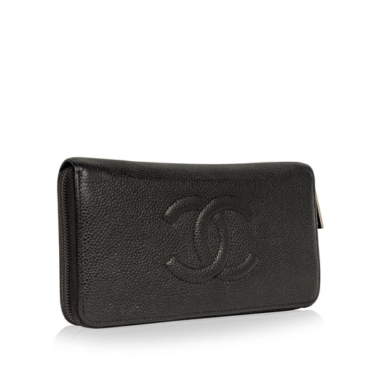 Chanel CC Caviar Wallet
