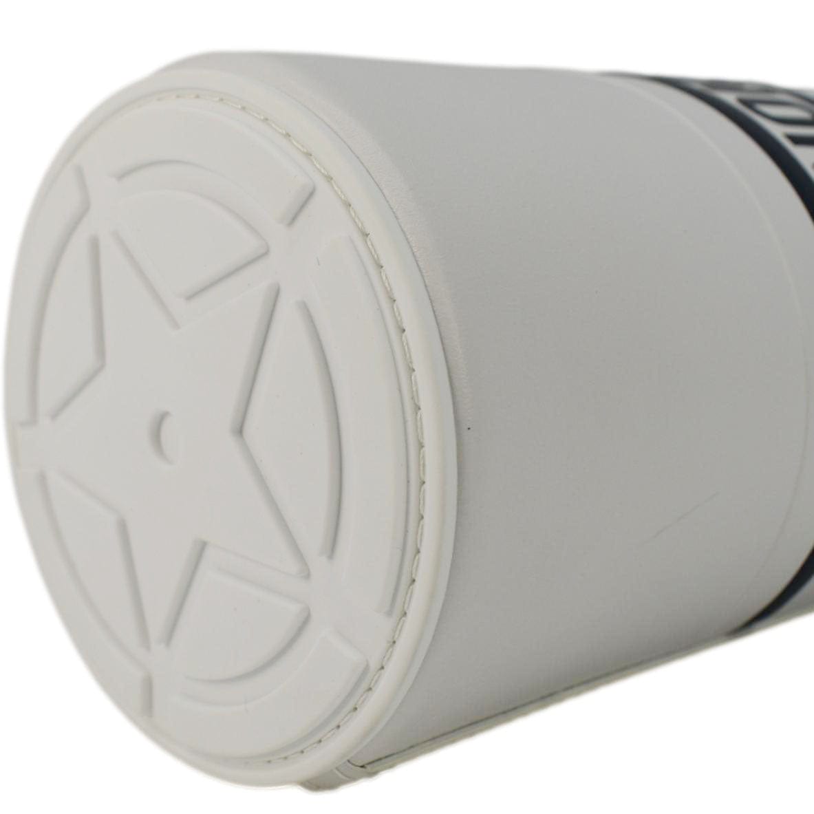 Christian Dior Vibe Bottle Holder Printed Leather Crossbody Bag White