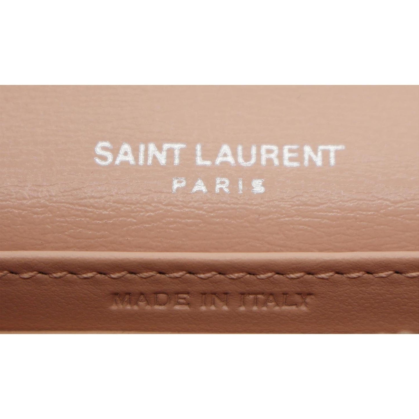 YVES SAINT LAURENT Monogram Sunset Medium Leather Shoulder Bag Pink