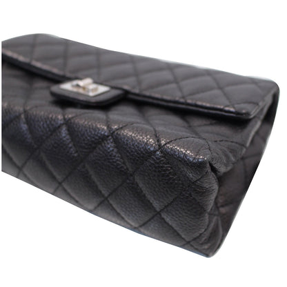 CHANEL 2.55 Reissue Flap Grained Leather Waist Belt Bag Black - 15% OFF