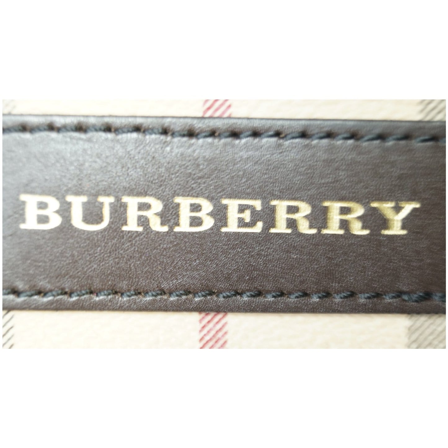 BURBERRY Canterbury Haymarket Check Tote Bag Multicolor