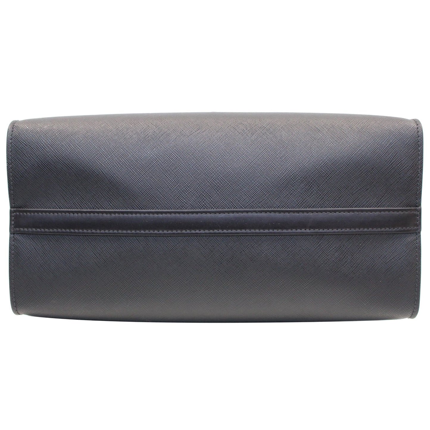 PRADA Paradigme Saffiano Leather Tote Shoulder Bag Black