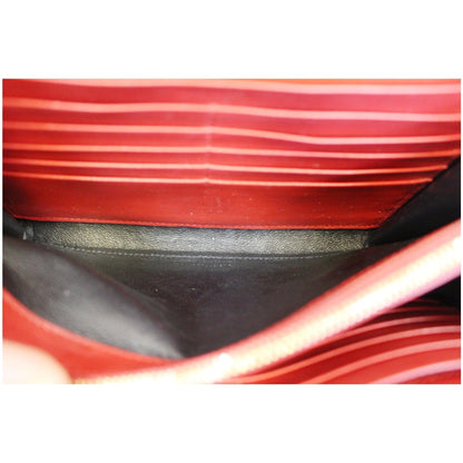 YVES SAINT LAURENT Kate Small Patent Leather Crossbody Bag Red