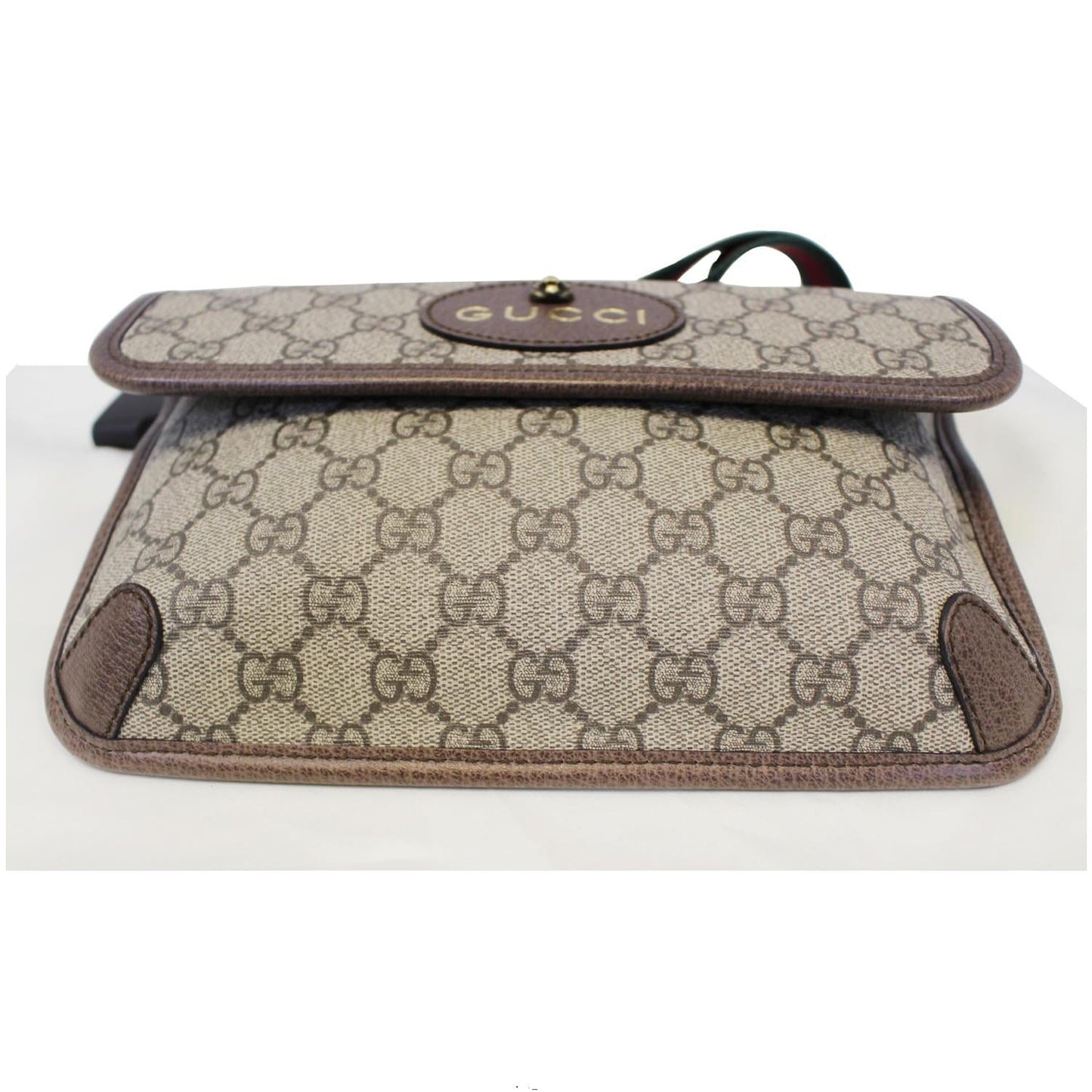 GUCCI GG Supreme Canvas Belt Waist Bag Brown/Beige 493930