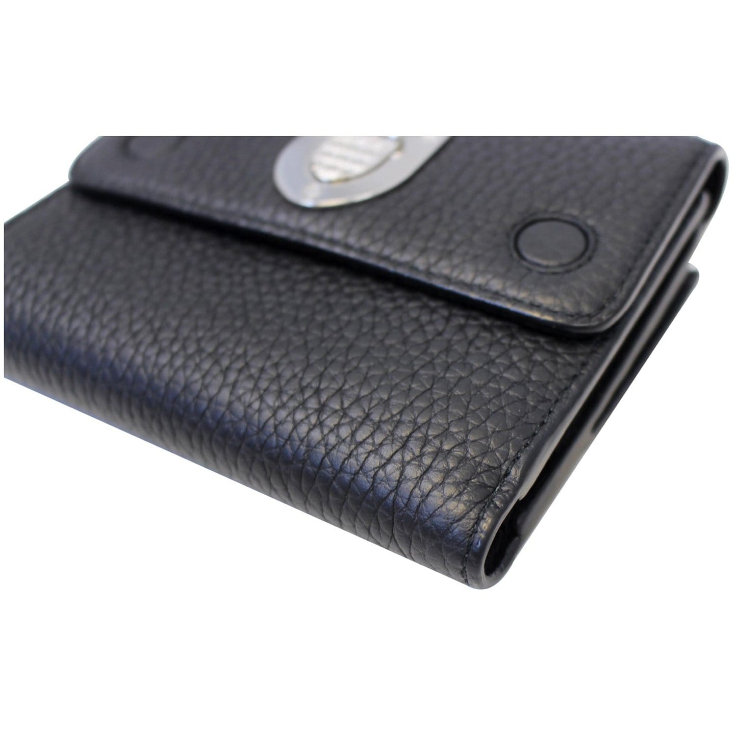 Christian Dior Noir Black Leather Wallet