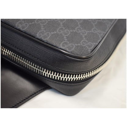 GUCCI GG Supreme Canvas Belt Bag Black 478325