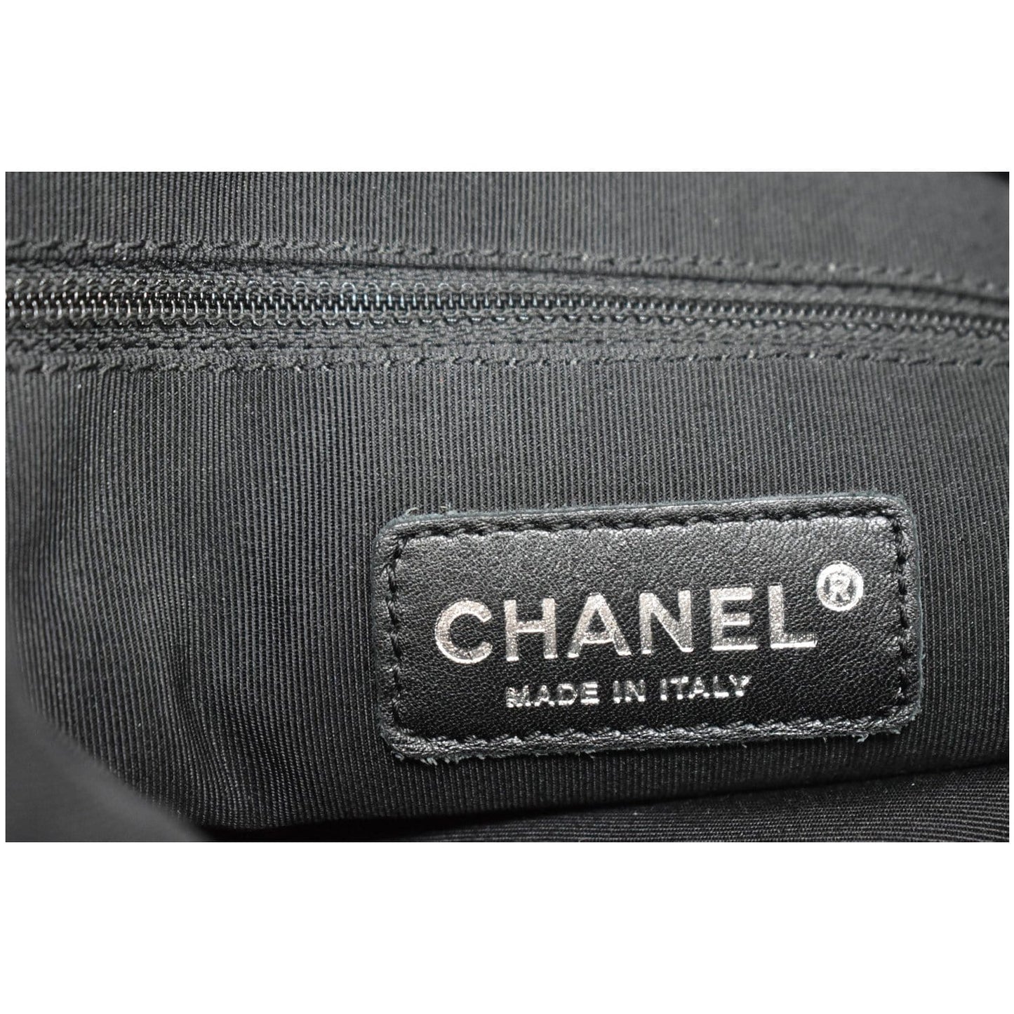 CHANEL 31 Small CC Caviar Leather Hobo Bag Grey