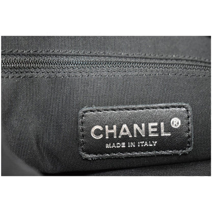 CHANEL 31 Small CC Caviar Leather Hobo Bag Grey