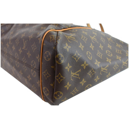 LOUIS VUITTON Totally GM Monogram Canvas Tote Shoulder Bag Brown