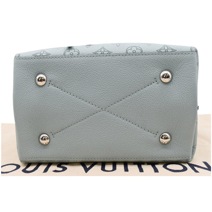LOUIS VUITTON Muria Mahina Perforated Leather Crossbody Bag Vert