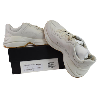 Gucci Rhyton NY Yankees Leather Sneakers White 548638 US 7