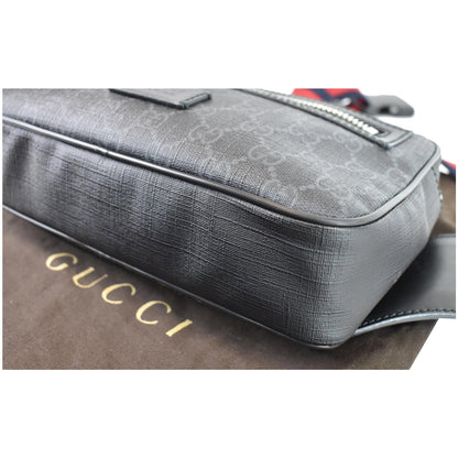 GUCCI GG Supreme Belt Bumbag Black 474293 - Last Call