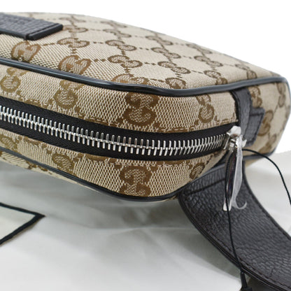 GUCCI GG Monogram Canvas Belt Bag Beige 449174 - 10% Off