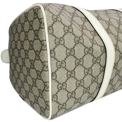 GUCCI GG Plus Joy Monogram Canvas Boston Bag Beige 193603