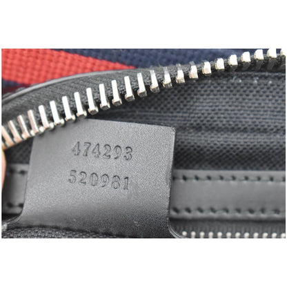 GUCCI GG Supreme Belt Bumbag Black 474293