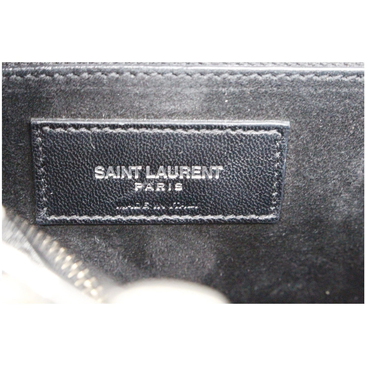 YVES SAINT LAURENT Sac de Jour Small Crocodile-Embossed Satchel Bag Black