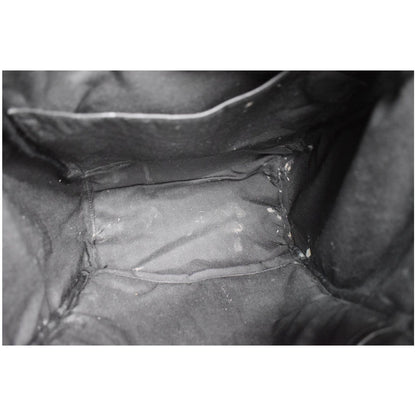 YVES SAINT LAURENT Hunting Rucksack Canvas Backpack Bag Black