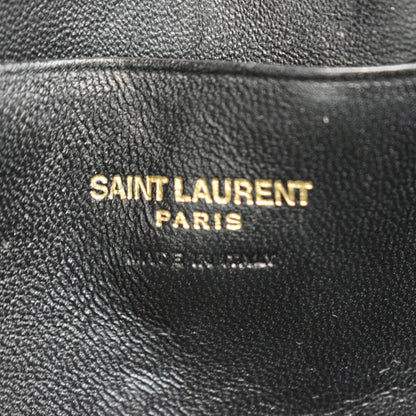 YVES SAINT LAURENT Mini Lou Matelasse Leather Camera Bag White
