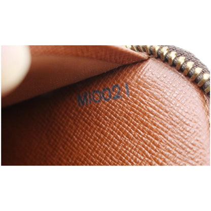 LOUIS VUITTON Zippy XL Monogram Canvas Organizer Wallet Brown