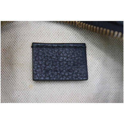 GUCCI Print Small Leather Belt Waist Bum Bag Black 527792 - 10% OFF