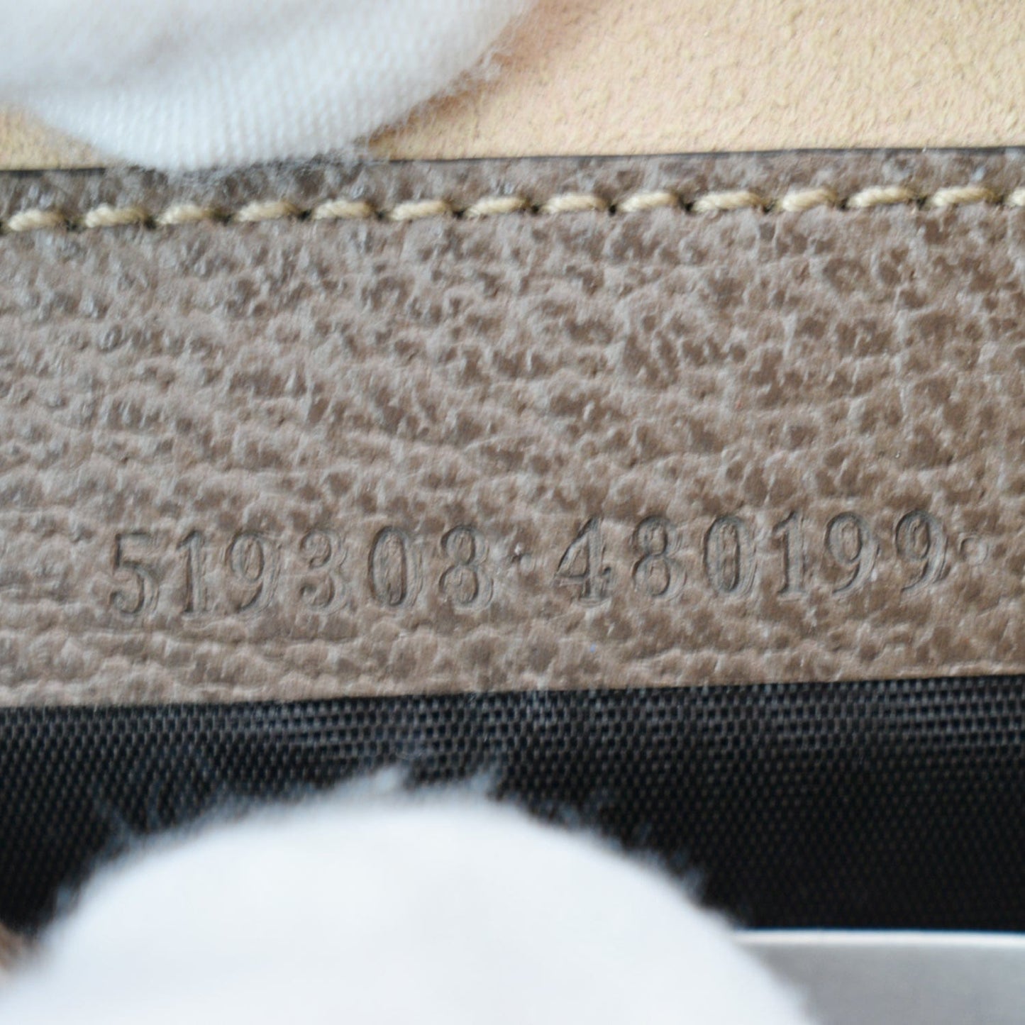 GUCCI Ophidia GG Supreme Canvas Web Belt Bag Brown 519308