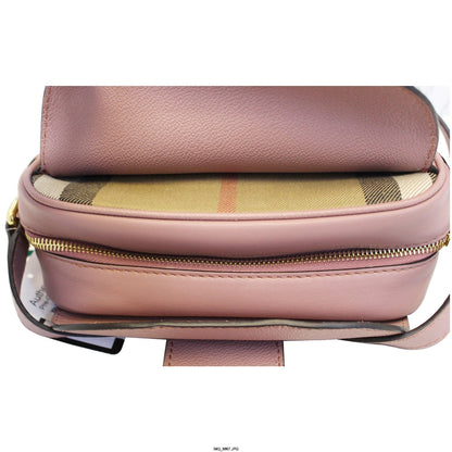 BURBERRY Medley Small Buckle Crossbody Bag Light Pink