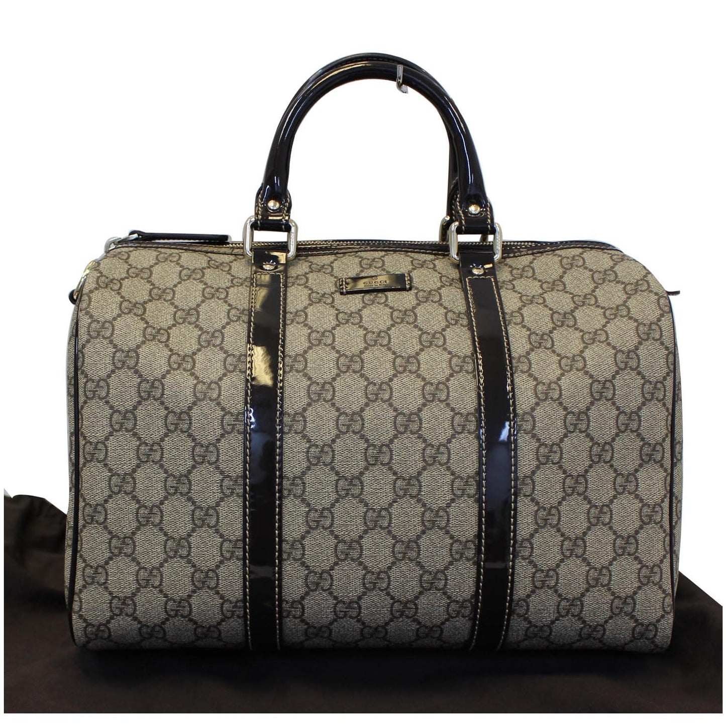 GUCCI Joy GG Canvas Boston Bag Beige 193603