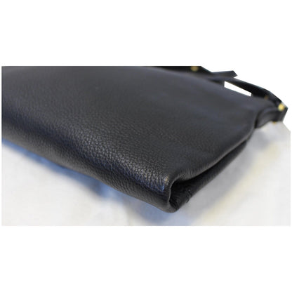 PRADA Vitello Daino Leather Crossbody Bag 1BH050 Black