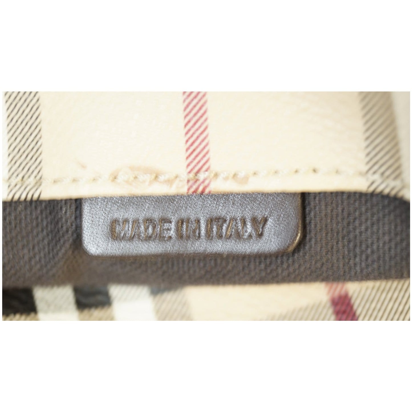 BURBERRY Canterbury Haymarket Check Tote Bag Multicolor