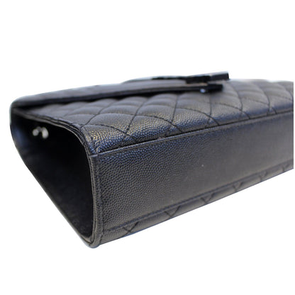 YVES Saint Laurent Envelope Medium Chain Shoulder Bag Black