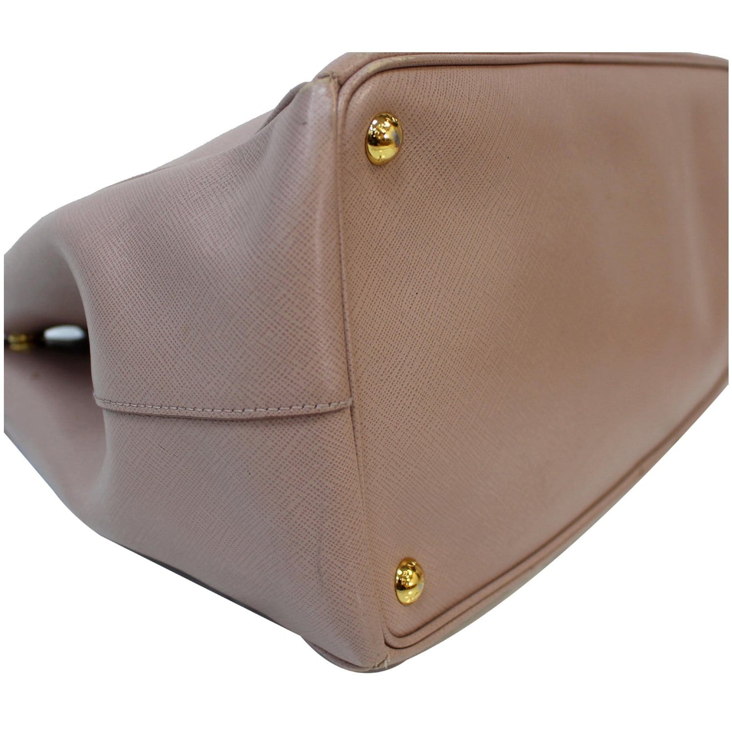 PRADA Lux Saffiano Leather Tote Tote Bag Light  Pink