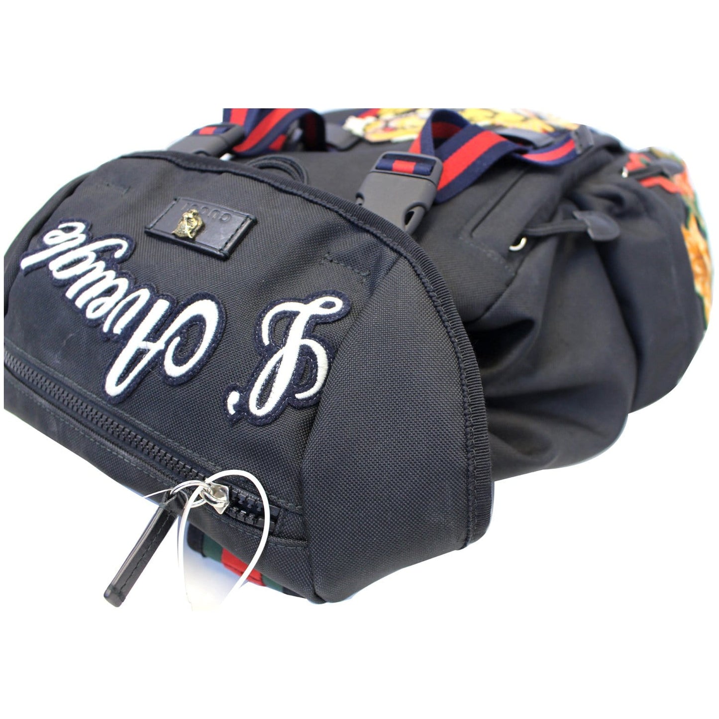 GUCCI Techpack Backpack with Embroidery Men's Backpack Bag 429037