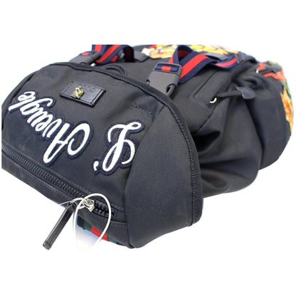 GUCCI Techpack Backpack with Embroidery Men's Backpack Bag 429037