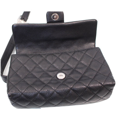 CHANEL 2.55 Reissue Flap Grained Leather Waist Belt Bag Black - 15% OFF
