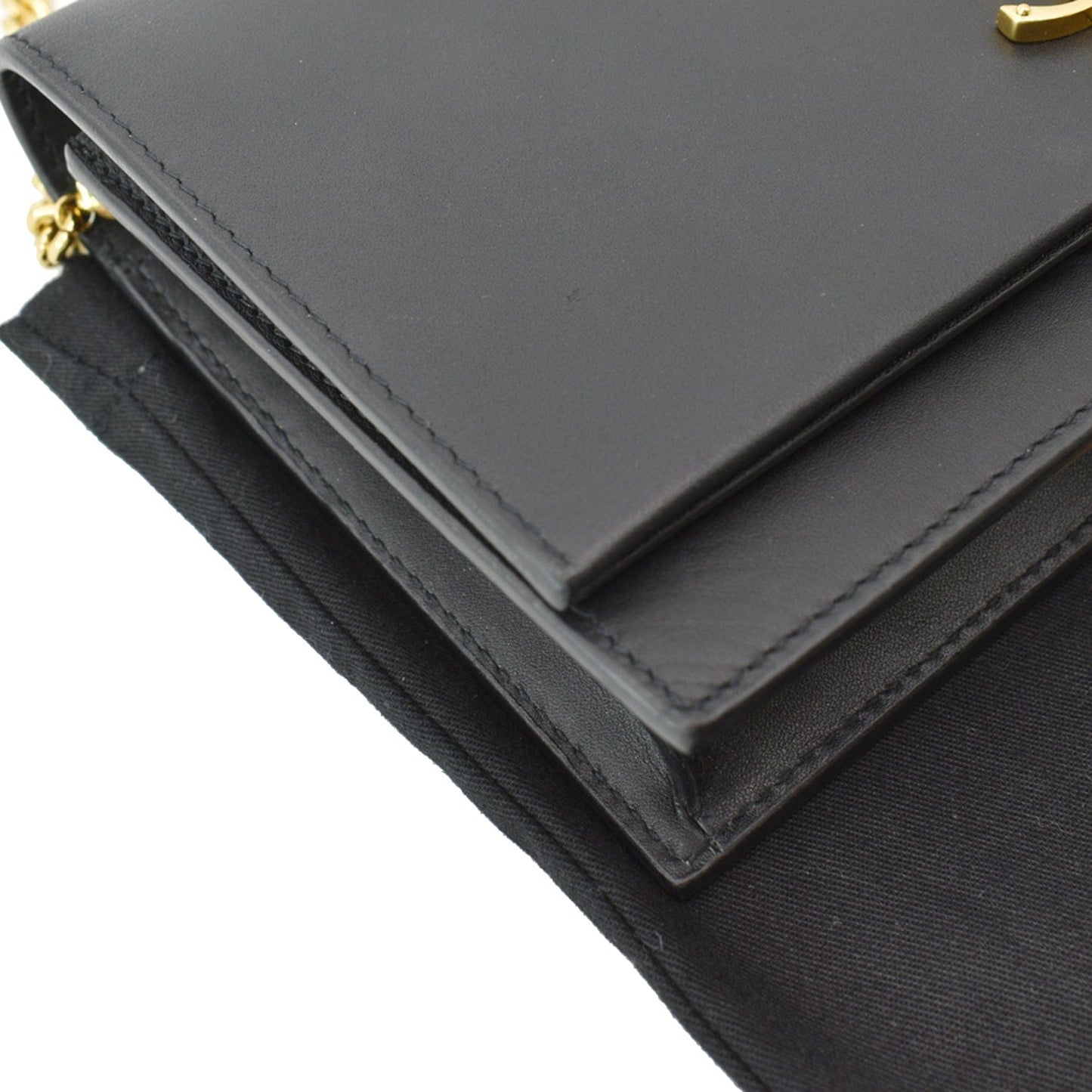 YVES SAINT LAURENT Kate Tassel Leather Crossbody Bag Black