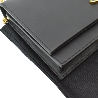 YVES SAINT LAURENT Kate Tassel Leather Crossbody Bag Black