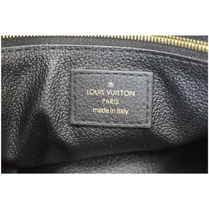 LOUIS VUITTON Pallas Monogram Canvas Beauty Case Cosmetic Bag Black