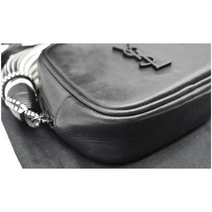 YVES SAINT LAURENT Blogger Leather Crossbody Bag Black - 20% OFF