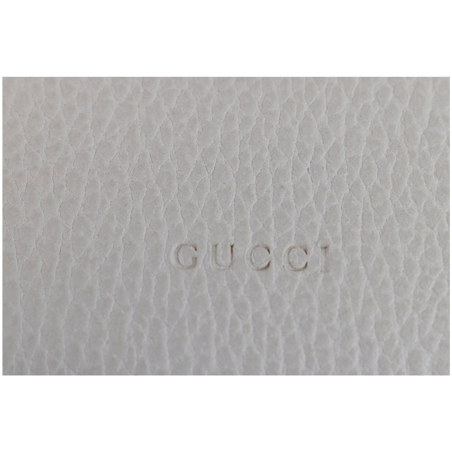 GUCCI Dionysus Mini Leather Chain Shoulder Bag White 401231
