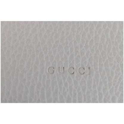 GUCCI Dionysus Mini Leather Chain Shoulder Bag White 401231